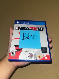 Blue PlayStation 4 & 5 video game PS4 PS5 Basketball NBA 2K18