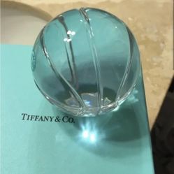 Tiffany Basketball Paper Weight 