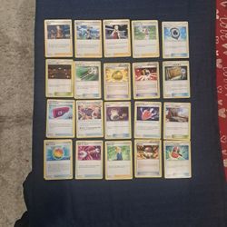 Pokémon card lot with 22 cards total