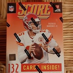 2021 Score Football Box Lot