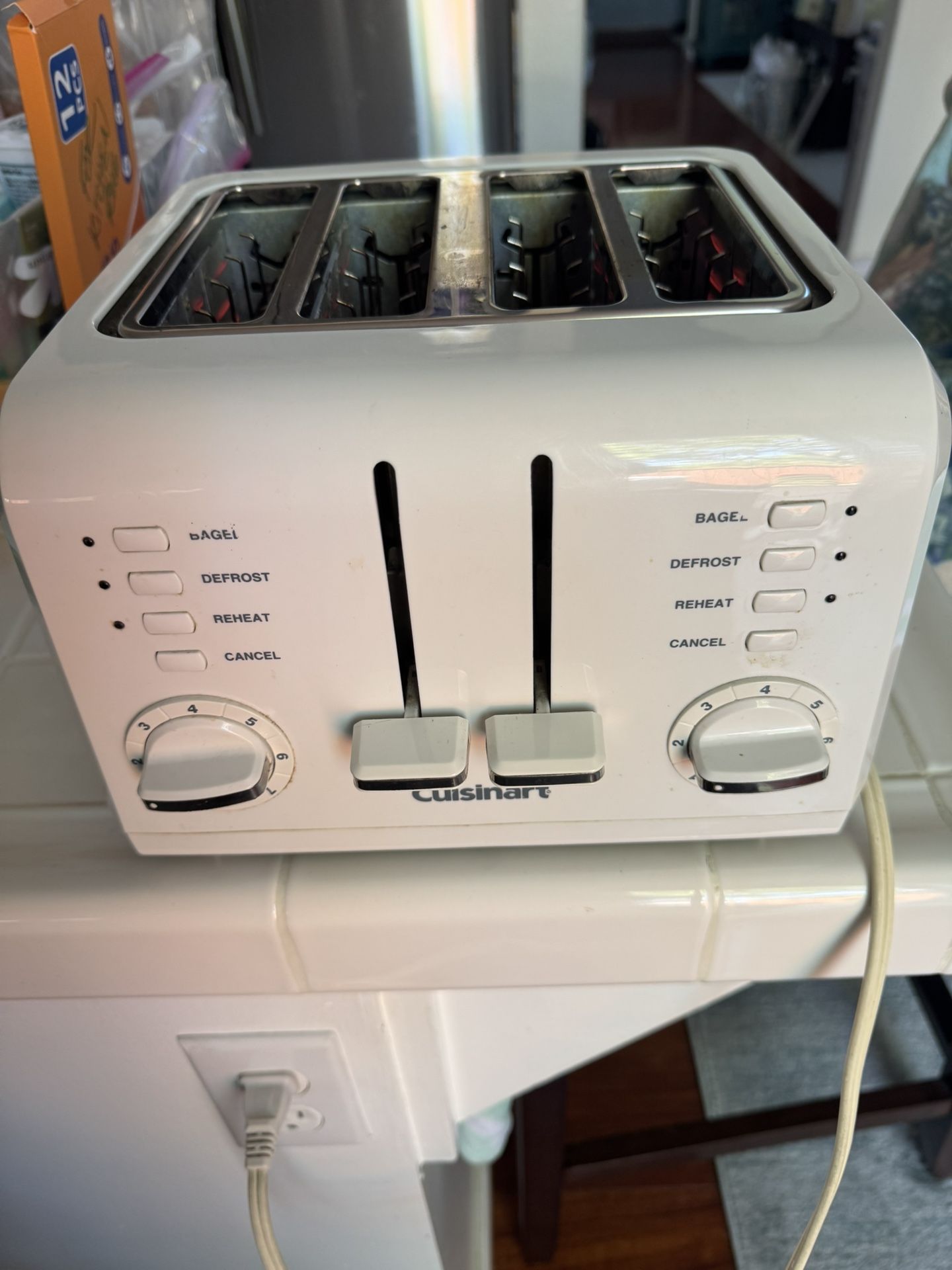 4-Slice Toaster - Cuisinart - White