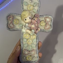 Precious Moments Children Baby Cross