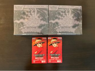 Pokémon & One Piece cards - Pitch Black ETB