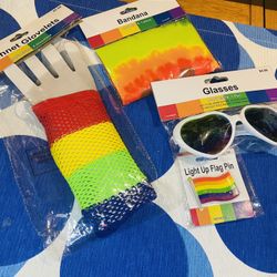 Pride Month Accessories Lot 