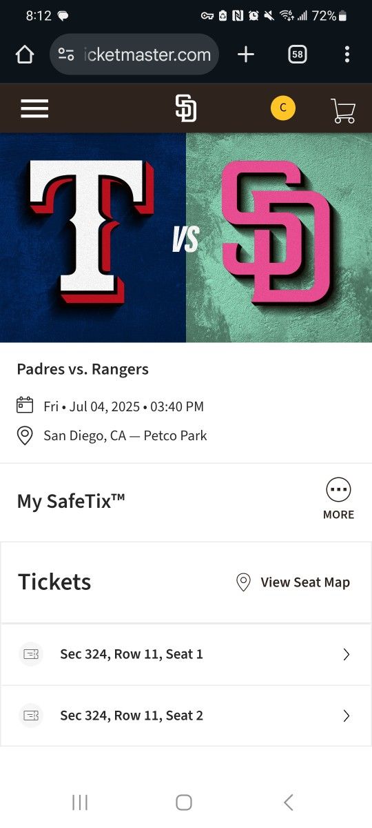 4th Of July Padres Game