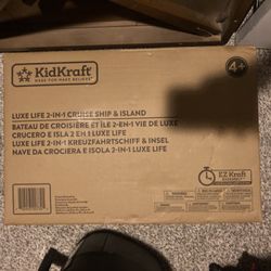 Kidkraft Luxe 2-in-1 Wooden Cruise Ship And Island Doll Play Set