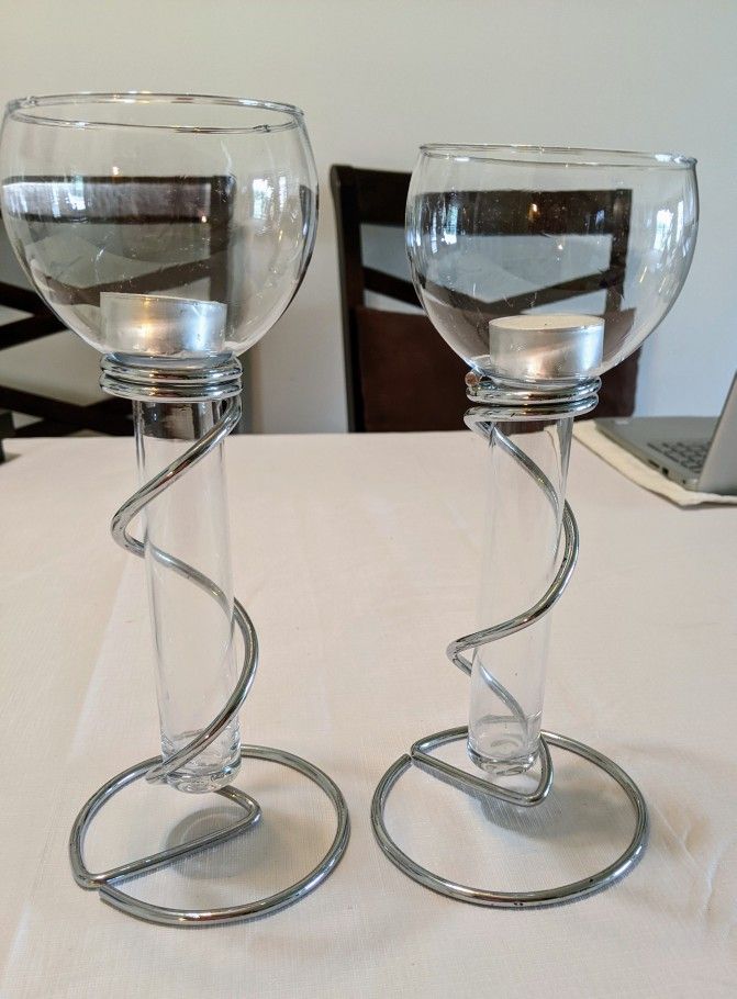 Glass, Votive Candle Holders