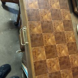 Vintage Wood Chess Set