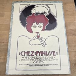 1970's Art Print- Chez Panisse
