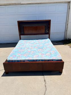 Queen Wood Bed Frame