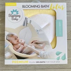 Blooming Bath Lotus - Plush Spa Bath For Sink