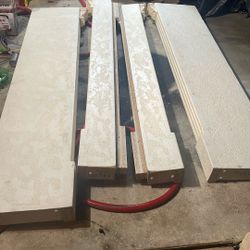 Wood Pilaster Column Ends For Bookshelves 
