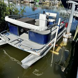 16ft Harris Floatboat Pontoon