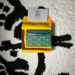 Green Men’s Luxury Card Holder