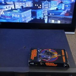 Vcr VHS Home Video Tape Player With Cables Works 