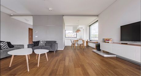 Moca Carbonized Strand Bamboo Flooring (Interlocking) $1200 (OBO)