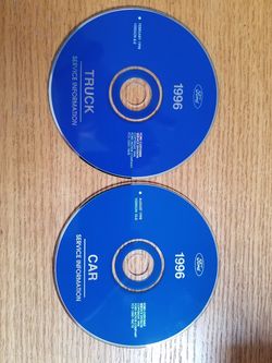 1996 FORD OEM CD SERVICE MANUAL Truck/Car