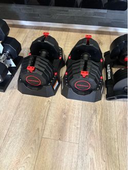 Dumbbells adjustable (Weider)https://offerup.com/redirect/?o=Mng1MC5SZWFk the description below.