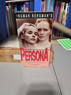Ingmar Bergman's 1966 film Persona, starring Bibi Andersson and Liv Ullmann, Vintage VHS