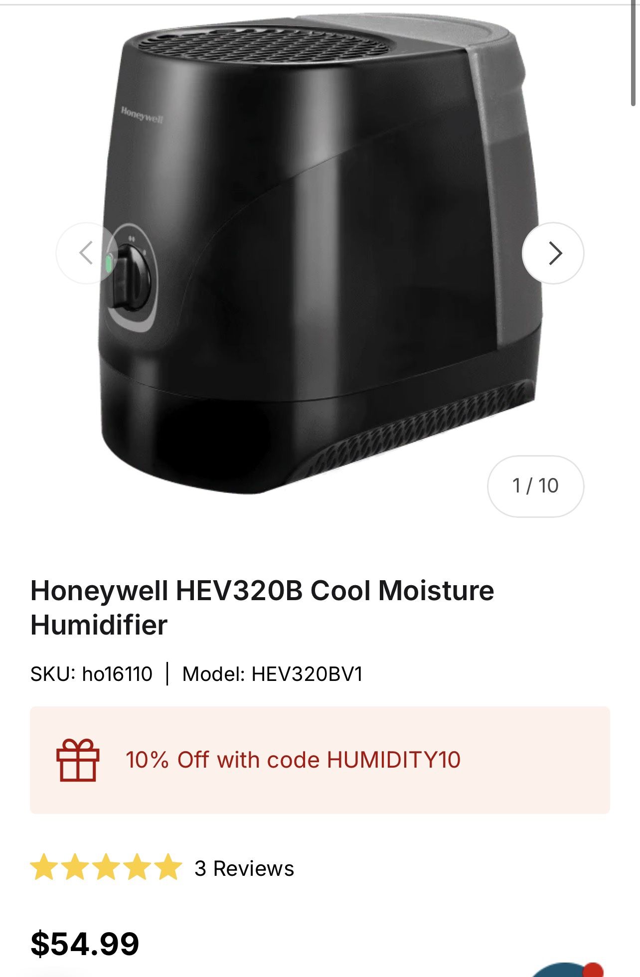 Honeywell Humidifier