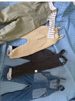 18 month overall/romper bundle