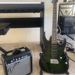 Ibanez GIO Electric Guitar + Fender Frontman 10G Amp — Beginner Bundle