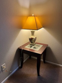 Lamps and end tables