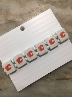 Calgary Flames jewelry bracelet