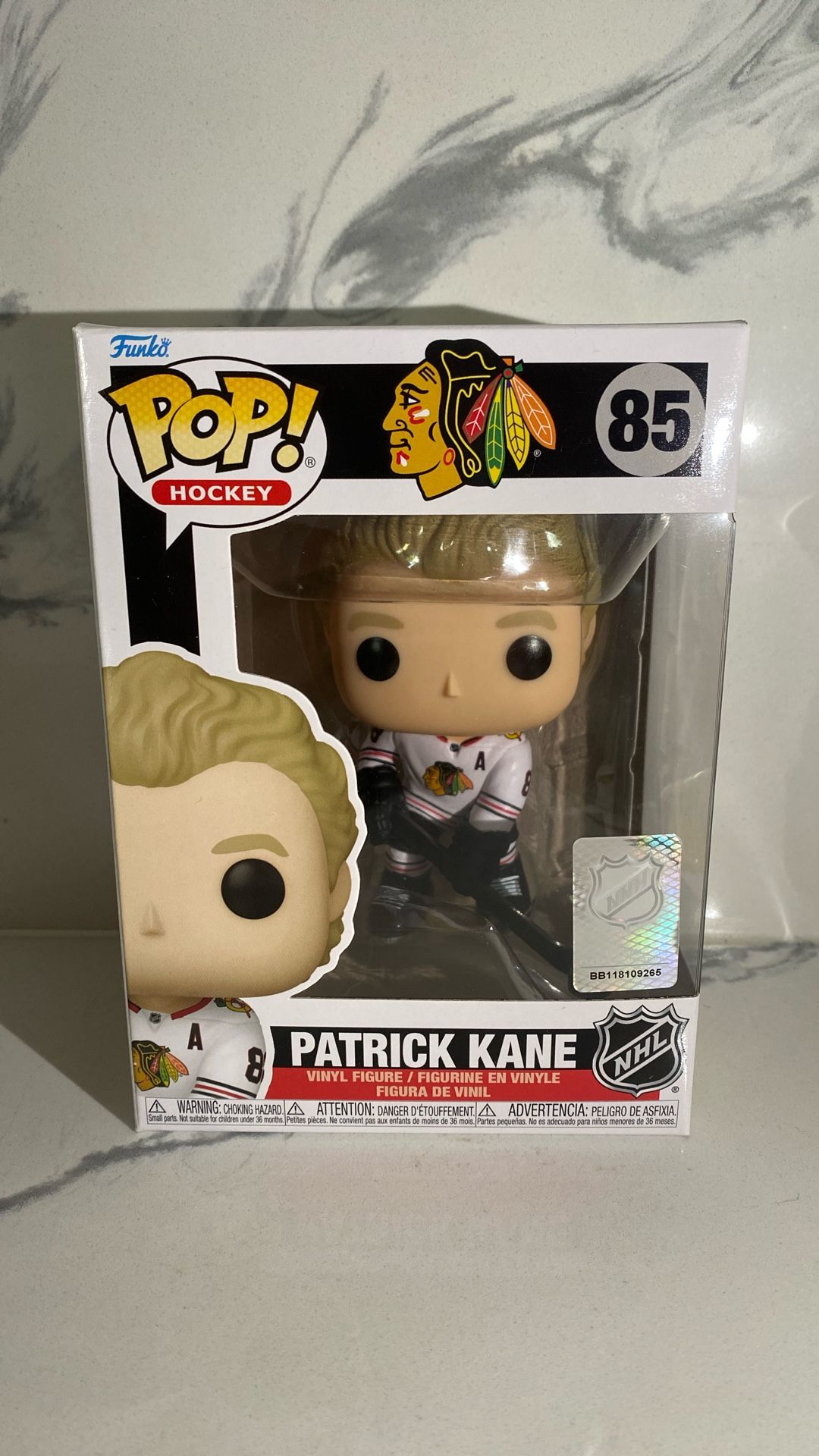 Funko Pop Hockey Patrick Kane 85