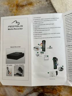 New Pegasus Media Recorder player