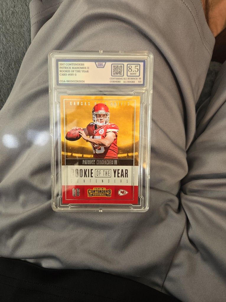 Rookie Of The Year Rc Patrick Mahomes