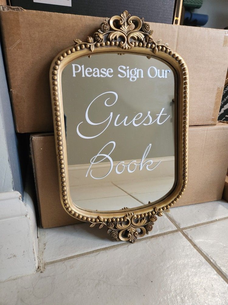 Guest Book Sign