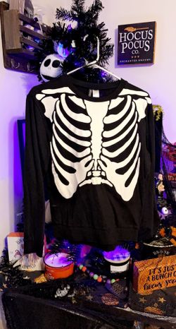 Skeletal Long Sleeve Fleece