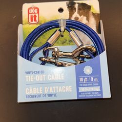 Vinyl Coated Tie Out Cable