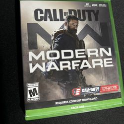 Call Of Duty Modern Warfare Xbox