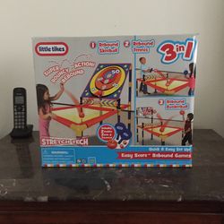 little tikes3in1 Rebound Game/hablo Español
