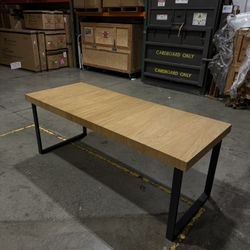 IKEA: Extendable table, oak veneer/black