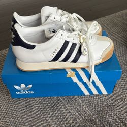 Men’s Adidas Samoa White/Blue US 8