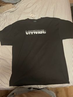 Vitriol Black Graphic T-Shirt with Tags X Large