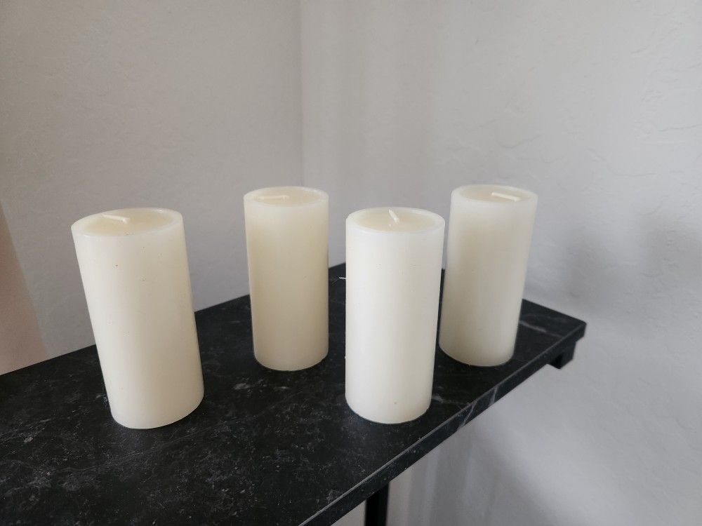 Pillar Candles (4 Pack)