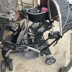Sit And Stand Stroller