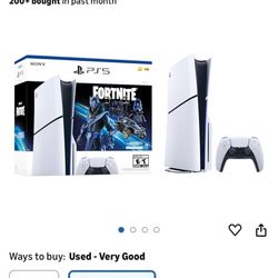 PS5 Console (Disc/1TB) with 1 Controller and 1 Turtle Beach Headset.