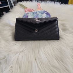 YSL Black Wallet 
