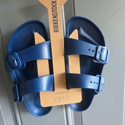 Birkenstock Arizona eva navy blue color size 5