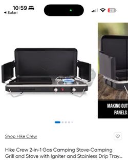 Camping Stove-Camping Grill and Stove