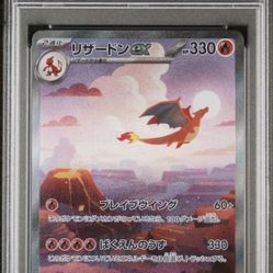 Japanese Charizard 151 Psa 10 Pokemon Card