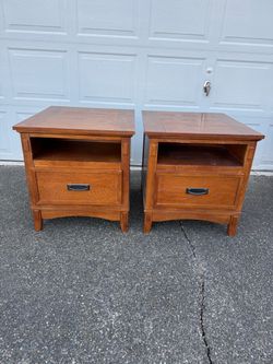 Wooden End tables/night stands