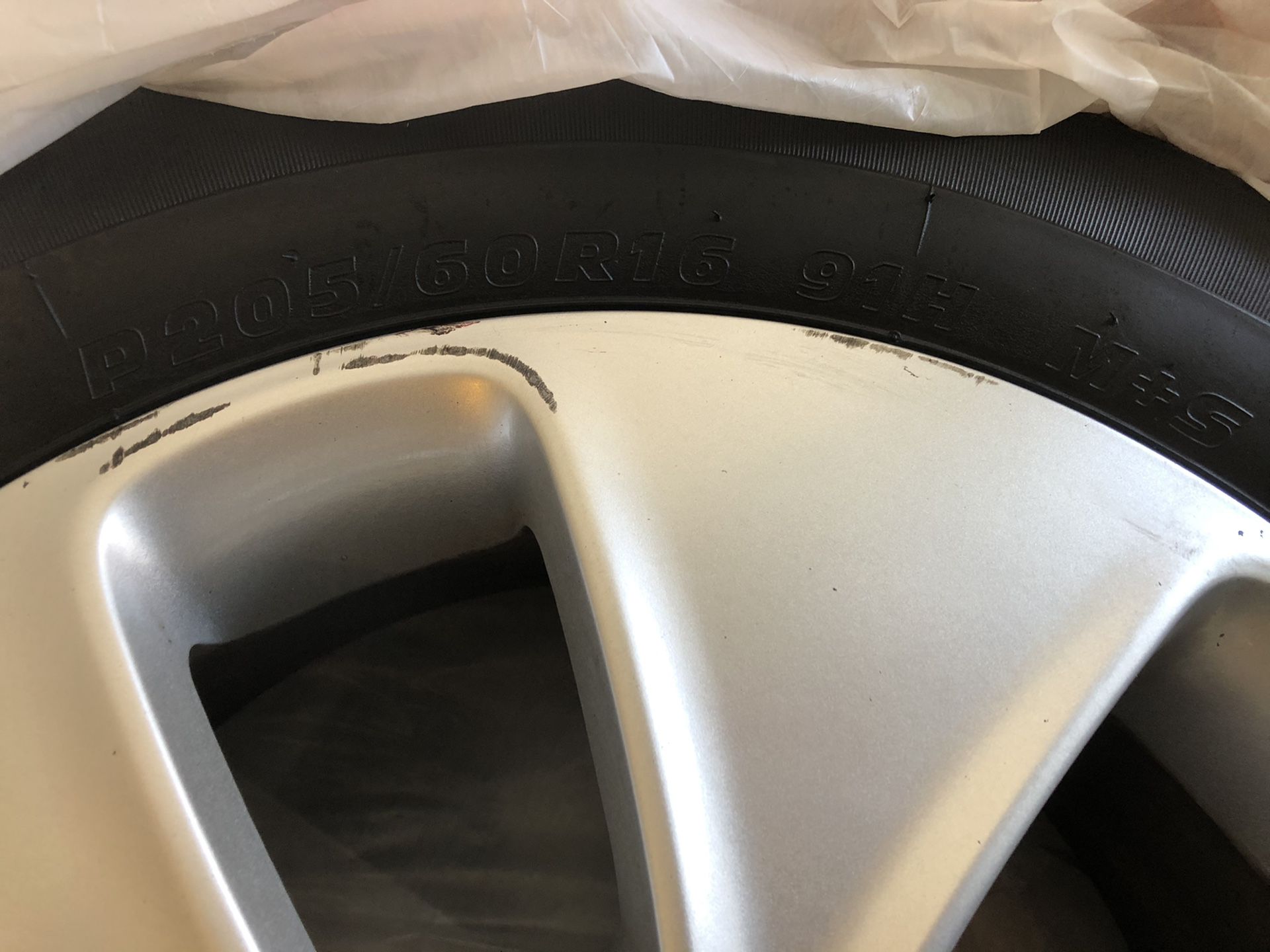 Set of 4 16” tires