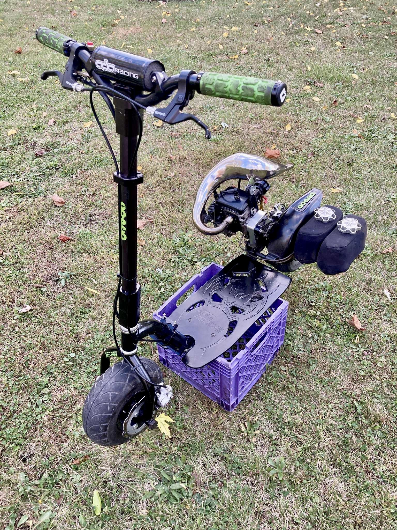 GoPed Super GSR46 2 stroke NEW MOTOR $1400 firm