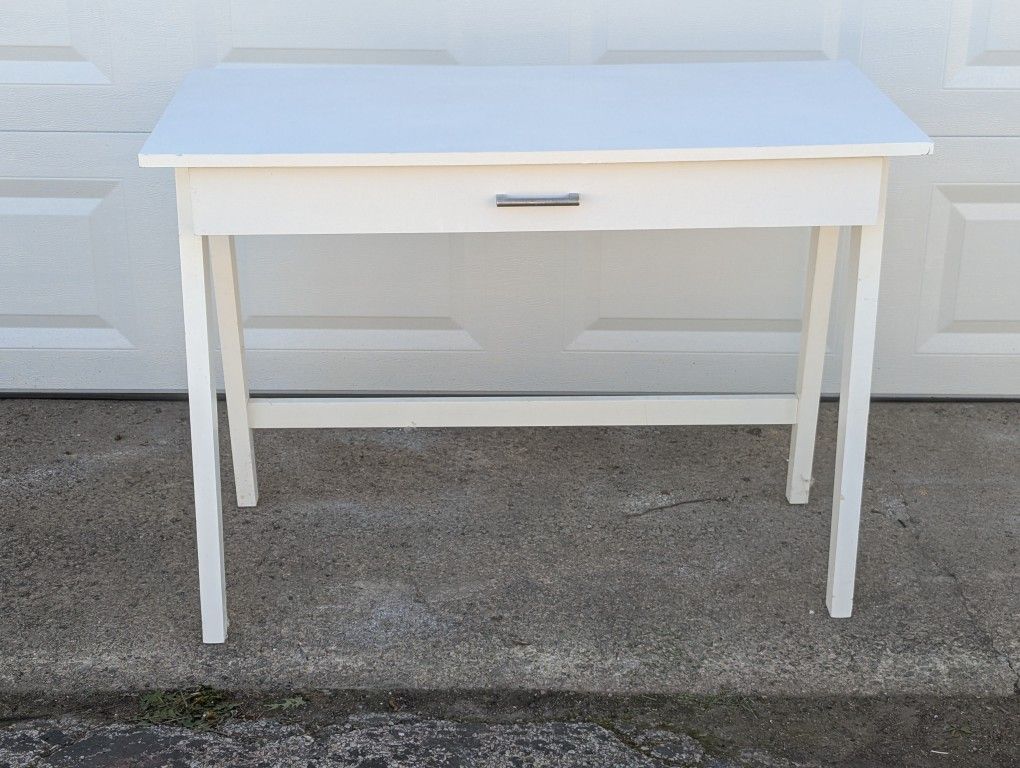 IKEA wood desk